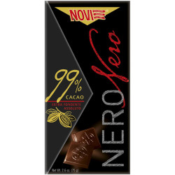 Tavoletta Cioccolato - Novi - Fondente NeroNero 99% Cacao - 100 gr