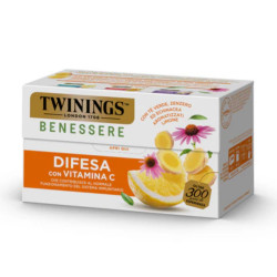 Te' Twinings - Benessere - Difesa - Tè Verde, Zenzero, Echinacea -...