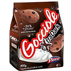 Biscotti Gocciole - Extra Dark - 400 gr