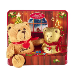 Peluche Orsetto - Lindt - Teddy - Cioccolatini di Cioccolato al...