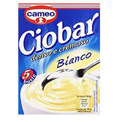 Cameo Ciobar Denso e Cremoso Gusto Cioccolato Bianco - 5 Buste