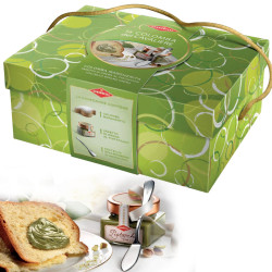 Colomba Condorelli - Colomba Margherita - Con Crema al Pistacchio e Coltello - 750 g