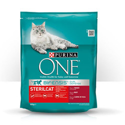 Crocchette per Gatti - Purina One Sterilcat - Manzo e Frumento 800 GR