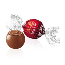 Cioccolatini al Latte Lindt Lindor - Boules Rosso - 500 gr