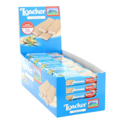 Biscotti Wafer Loacker - Vanilla - Vaniglia - 25 Pezzi da 45 gr 