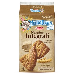 Merendine Mulino Bianco - Nastrine Integrali - 240 gr