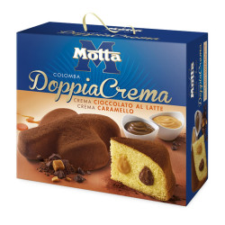 Colomba Motta - Doppia Crema Cioccolato e Caramello - 700 gr