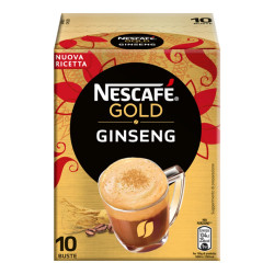 Caffe' Ginseng -  Nescafe' Gold - 10 Bustine da 70 g