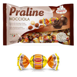 Praline Cioccolato - Crispo - Praline Nocciola - 1 Kg