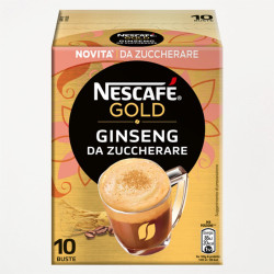 Caffe' Ginseng Da Zuccherare - Nescafe' Gold - 60 gr - 10 Bustine 