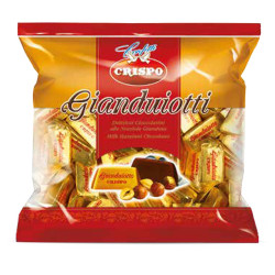 Cioccolatini Gianduiotti -  Crispo - Nocciola Gianduia - 500 gr