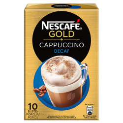 Caffe' Cappuccino Decaffeinato - Nescafe' Gold Decaf - 125 gr - 10...