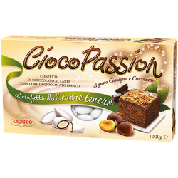 Confetti Crispo - Cioco Passion al Gusto Castagna e Cioccolato - 1 Kg