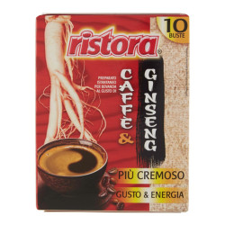 Ginseng & Caffe' Solubile - Ristora - 100 gr - 10 Bustine