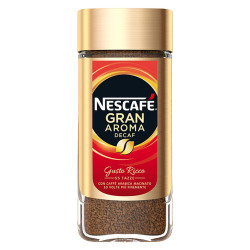 Nescafé Gran Aroma Decaf Caffè Istantaneo Decaffeinato 100 gr - 55...