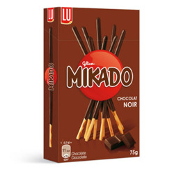 Mikado - Cioccolato Fondente - 75 gr - 6 Pezzi