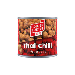 Thai Chilli Peanuts - Golden Turtle Brand - Arachidi Ricoperti - 140 g