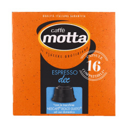 Caffè in Capsule - Caffè Motta - Espresso Decaffeinato - 16 Capsule...