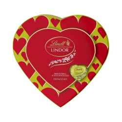 Cioccolatini Cuori Lindor - Lindt - Cuore al Pistacchio - 82 g