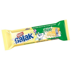 Tavoletta Cioccolato Bianco con Cereali - Nestle' Galak Poprì - 90 g