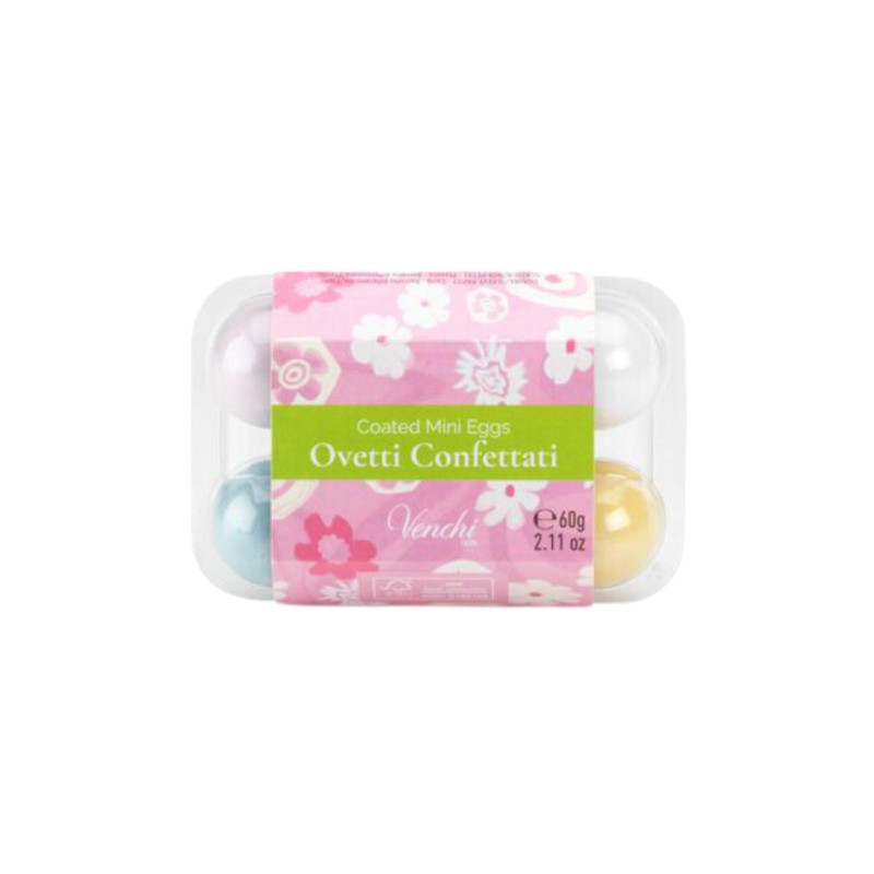 Covetti Confettati - Venchi - Confezione da 6 pz da 60 g (10 g Ovetto)