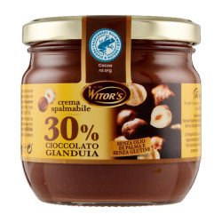 Crema Spalmabile - Witor's La Gianduia Barattolo 360 Gr Senza Glutine