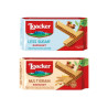 Biscotti Wafer Loacker - Bonta' e Benessere - Multicereali e Meno Zuccheri - 60 Pezzi da 45 g