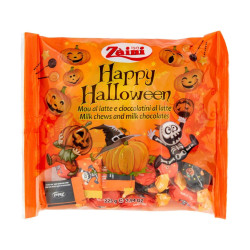 Happy Halloween Zaini - Caramelle Mou e Cioccolatini al Latte -...