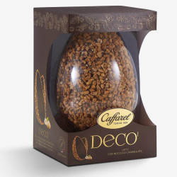 Uovo Cioccolato al Latte - Caffarel - Decò con Nocciole 32% Cacao -...