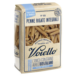 Pasta Integrale Voiello - Penne Rigate Integrali N° 155 - 500 gr