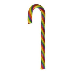 Lecca Lecca - Caramelle - Biribao - Candy Canes Arcobaleno - 14 gr...