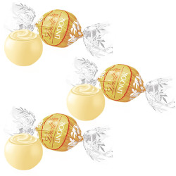 Cioccolatini Cioccolato Bianco Lindt Lindor - Boules Oro - 500 gr