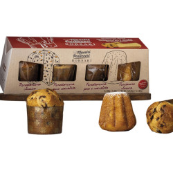 Mini Panettone Borsari - Assortimento Mignon Pandoro e Panettone -...