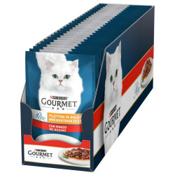 Purina Gourmet - Le Perle per Gatti - Manzo - 85 gr - 26 Pezzi