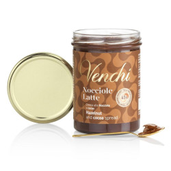 Crema Spalmabile Venchi - Nocciole Latte - Cioccolato al Latte - 200 g