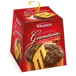 Panettone Balocco - Gianduia Con Crema Cioccolato Gianduia - 800 gr