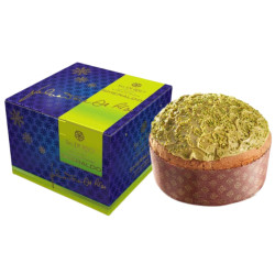 Panettone Sal De Riso - Smeraldo - Pistacchio e Gocce Cioccolato - 1 Kg