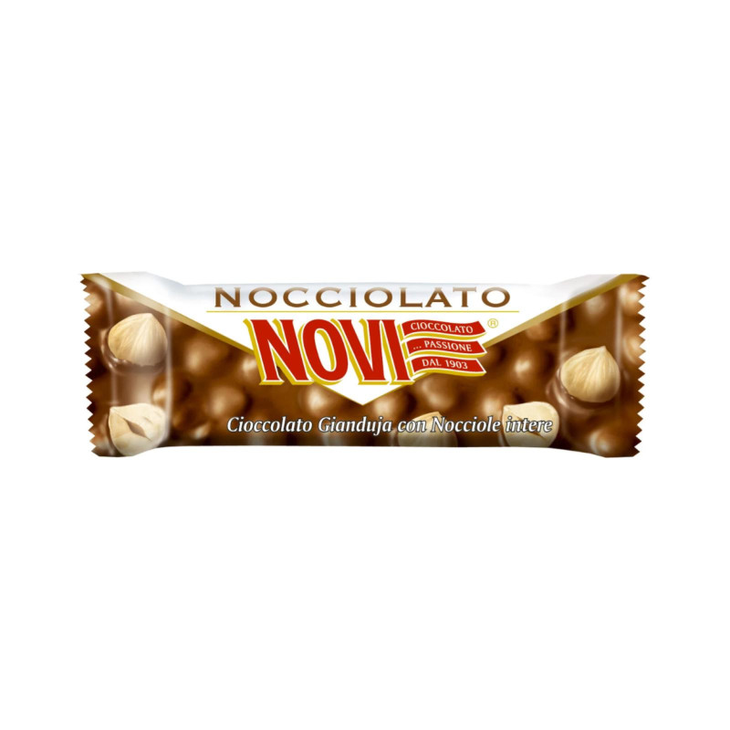 Barrette Cioccolato - Novi - Nocciolato Gianduia 30 g - 30 pz