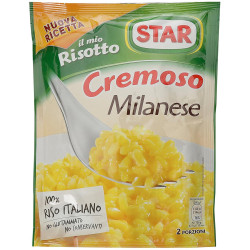 Risotti Star - Riso Cremoso alla Milanese - 175 gr