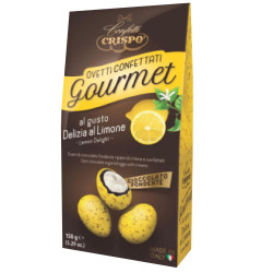 Ovetti Confettati Crispo - Gourmet - Cioccolato Fondente e Limone -...