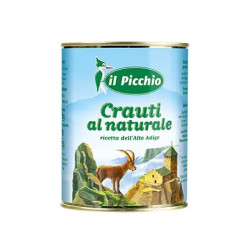 Crauti al Naturale - Il Picchio - Latta da 850 ml