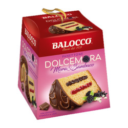 Panettone Balocco - Il Panettone Dolce Mora - Mora & Sambuco - 800 gr