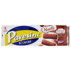 Biscotti Pavesi - Pavesini - al Cacao - 200 gr - 8 Snack