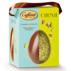 Uovo Cioccolato Gianduia - Cremi' - Granella di Pistacchio -...