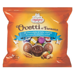 Ovetti Cioccolato al Latte Crispo - Ovetti Faraona - Crema alla...