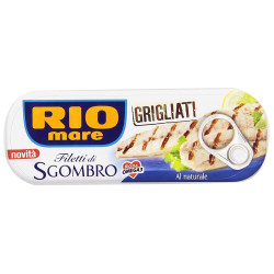 Filetti di Sgombro Grigliati al Naturale - 120 gr - Rio Mare