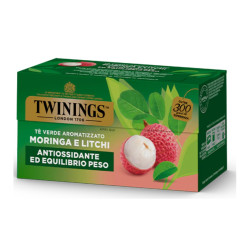 Te' Twinings - Te' Verdi - Moringa e Litchi - 20 Filtri