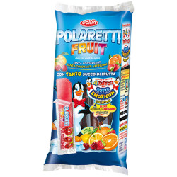 Polaretti Fruit Bimbo - 10 Ghiaccioli alla Frutta da 40 ml - Celeste