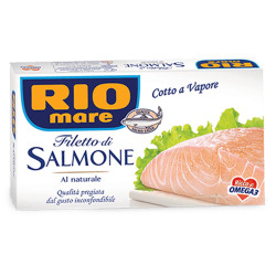 Filetto di Salmone Al Vapore al Naturale - 150 gr - Rio Mare