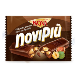 Tavoletta Cioccolato - Novi - Fondente Extra con Nocciole - 18...